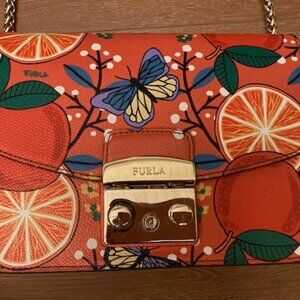 Authentic Furla Metropolis limited edition orange bag (not mini)